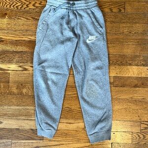 Boys Nike Grey Sweatpants